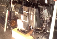 Lamp Store Behind Screen
